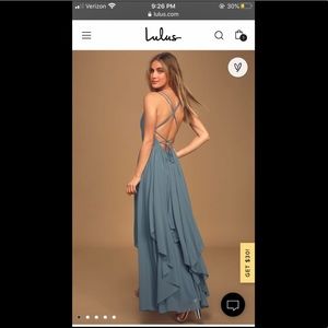 NWT Lulus Prom Dress